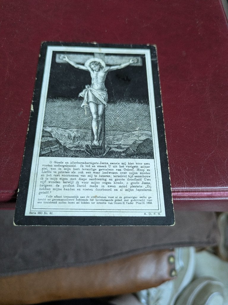 Dp eerw heer Goeminne, Ophalen of Verzenden, Bidprentje