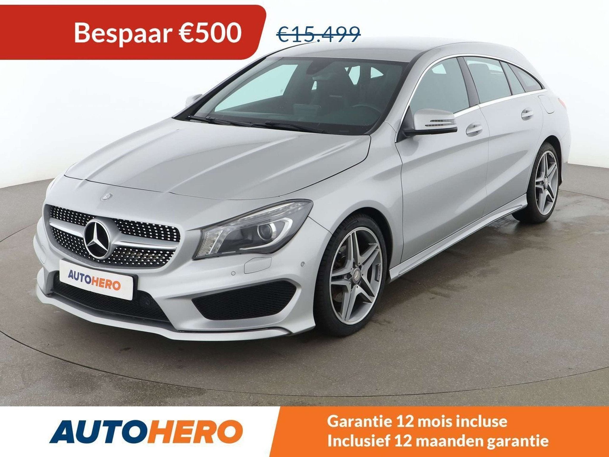 Mercedes-Benz CLA-Klasse 180 CLA 180 d Shooting Brake AMG Li, Auto's, Voorwielaandrijving, CLA, Gebruikt, Zwart