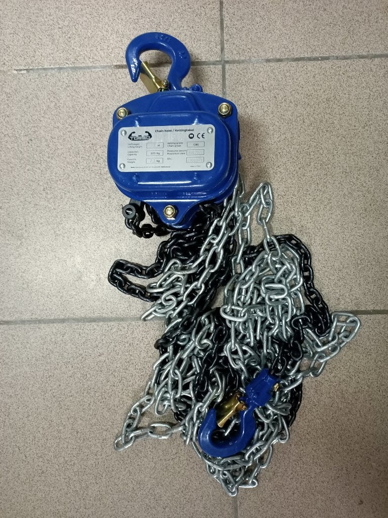 Kettingtakel, Ophalen, Nieuw, Handmatig