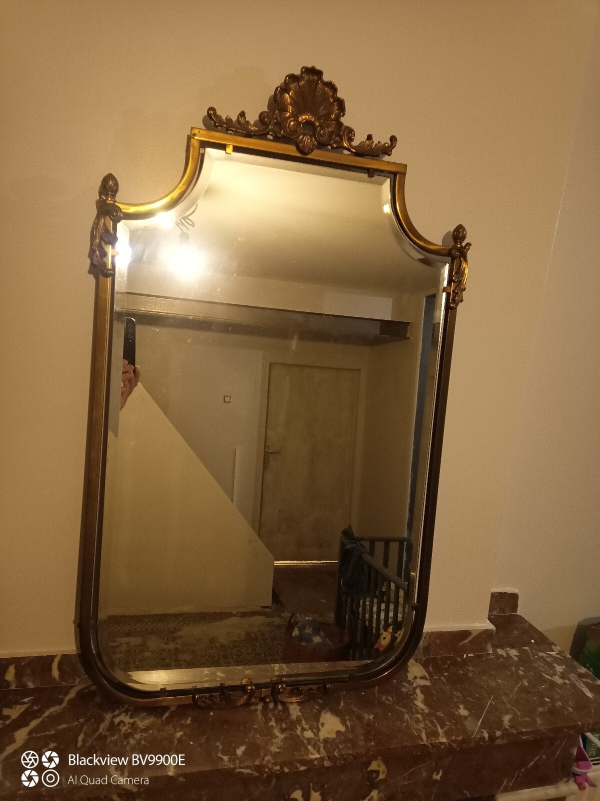 Miroir ancien authentique ''Diknudt'', Enlèvement