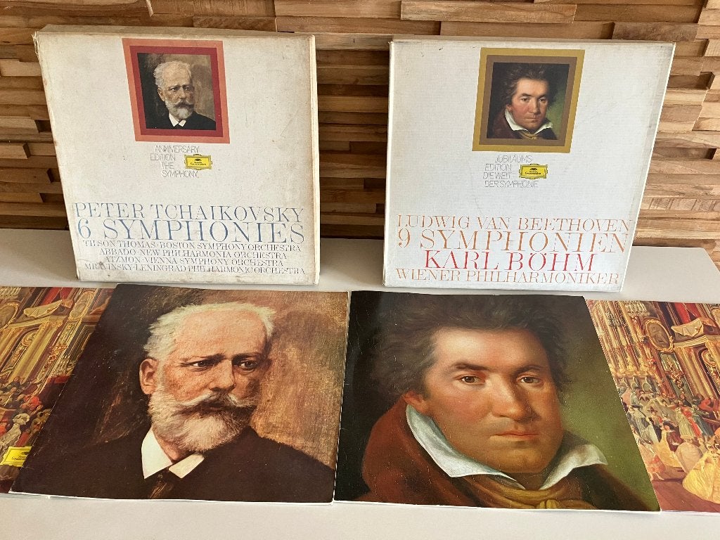 édition anniversaire édition Jubilaums Beethoven Tchaïkovski, LP, Enlèvement ou Envoi, Symphonie, Utilisé