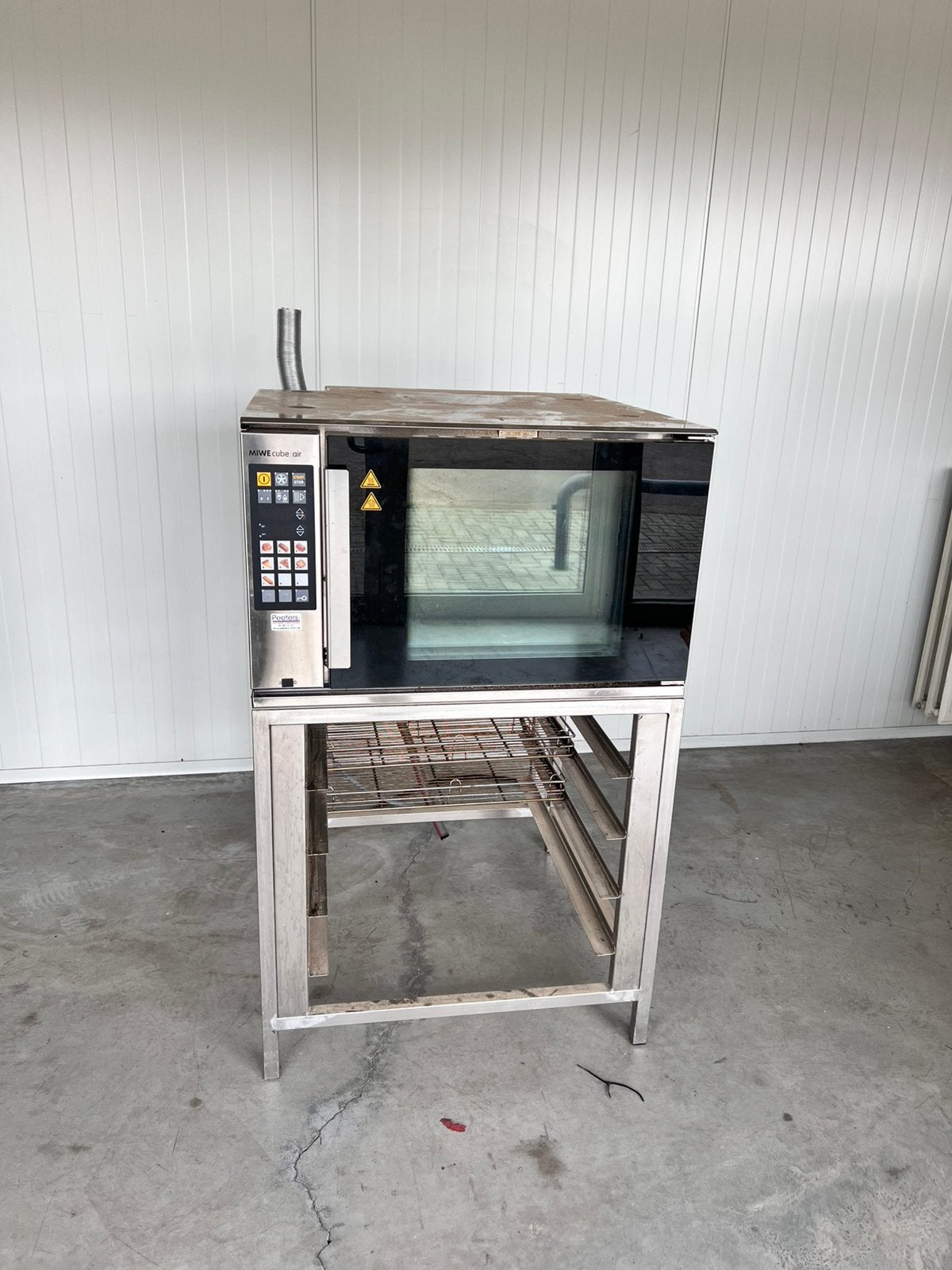 MIWE Cube:air professionele convectieoven, Enlèvement