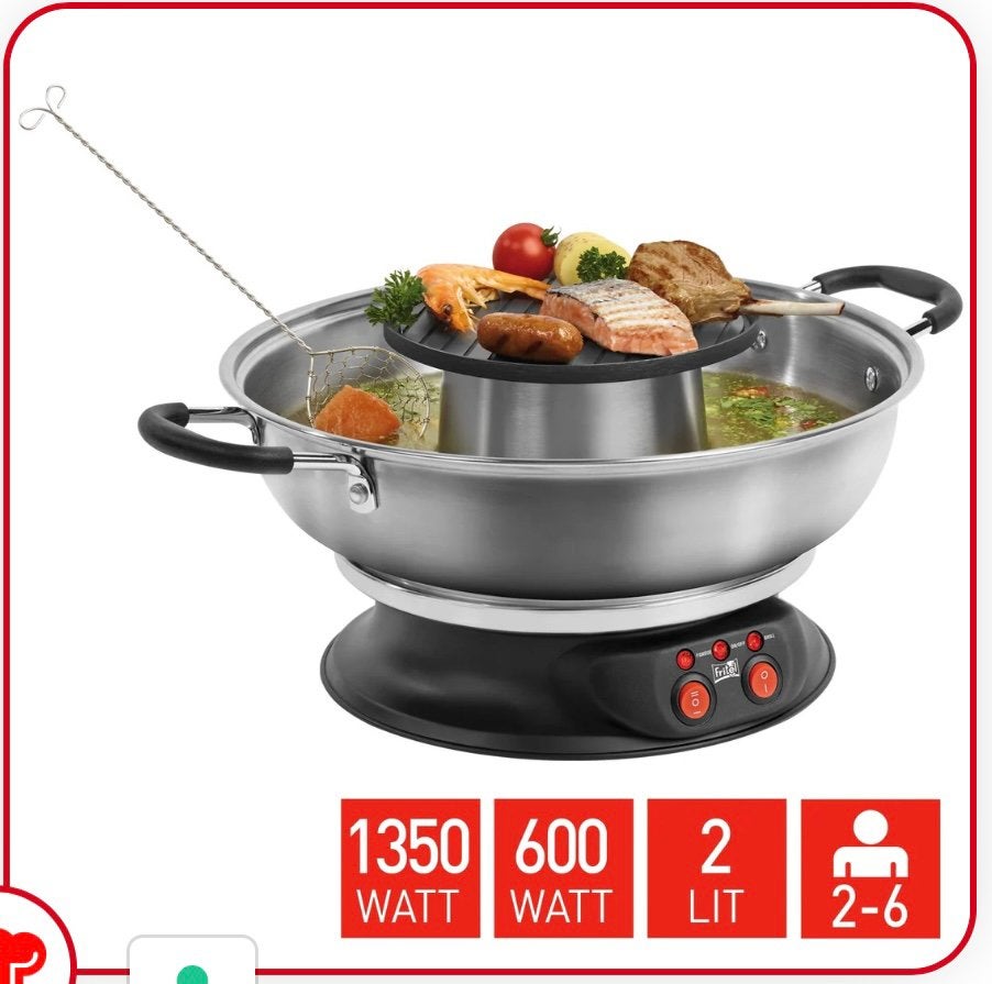 Fritel fondue gril (2 unites a vendre), Elektronische apparatuur, Gourmetstellen, Ophalen, Zo goed als nieuw