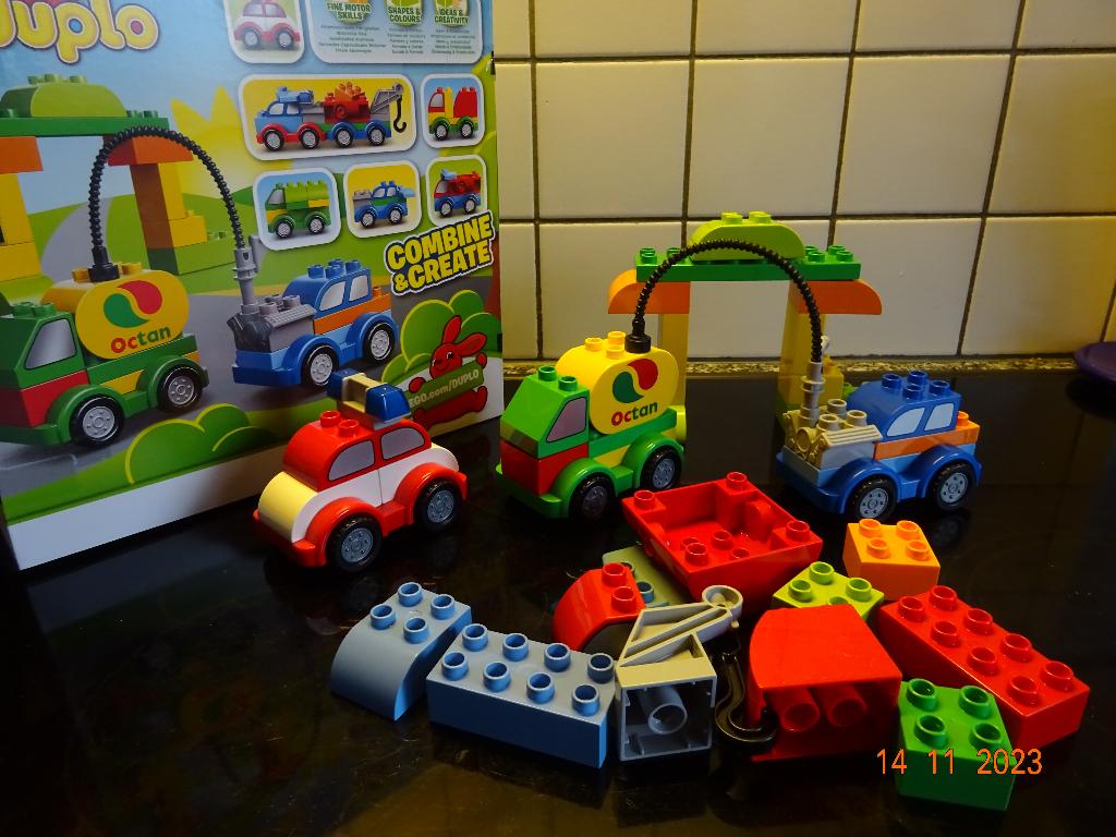 Duplo Creatieve Auto's - 10552*VOLLEDIG*PRIMA STAAT*, Kinderen en Baby's, Speelgoed | Duplo en Lego, Ophalen of Verzenden, Duplo