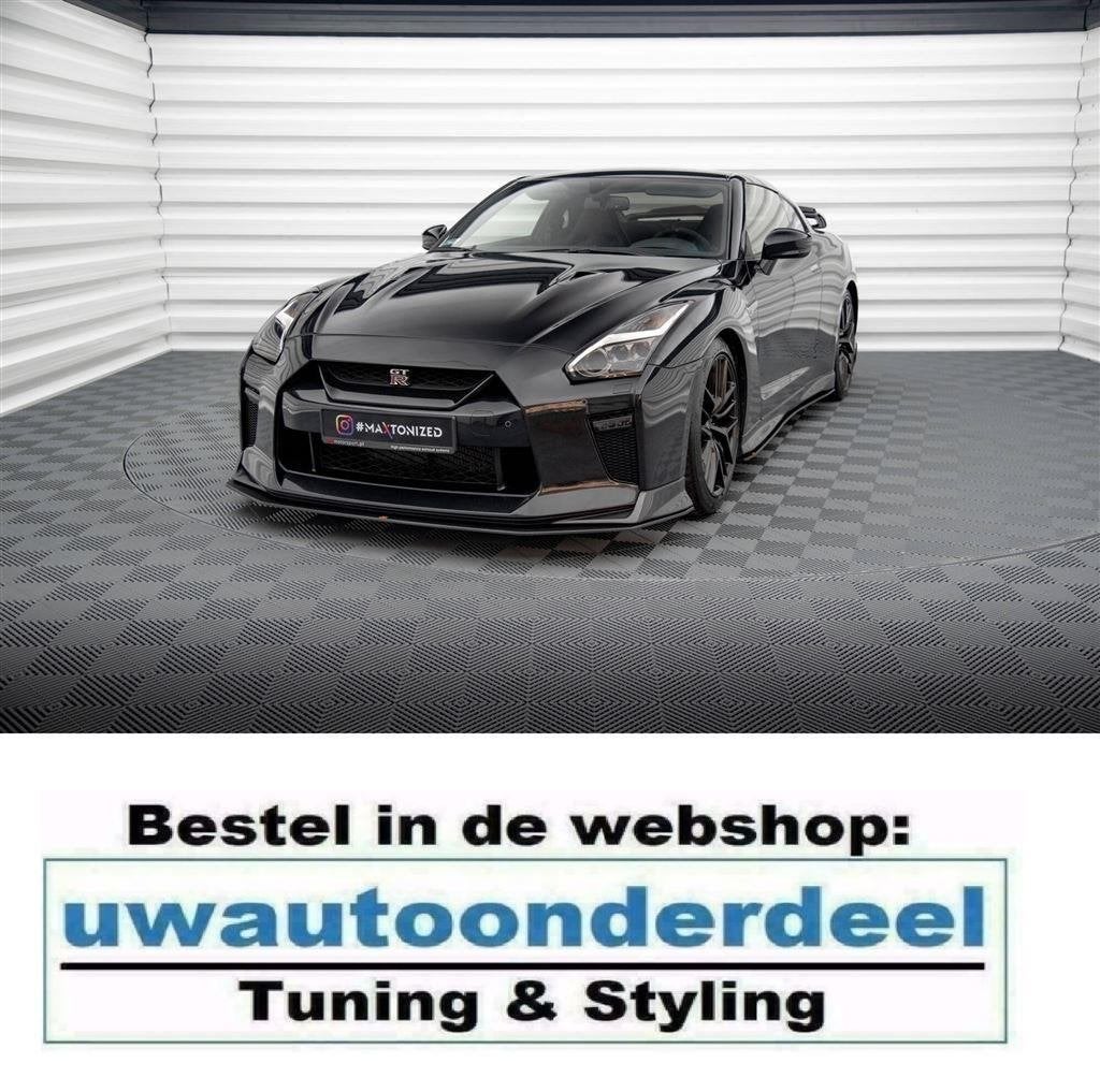 Maxton Design Nissan GTR R35 Face Spoiler Splitter Lip, Envoi