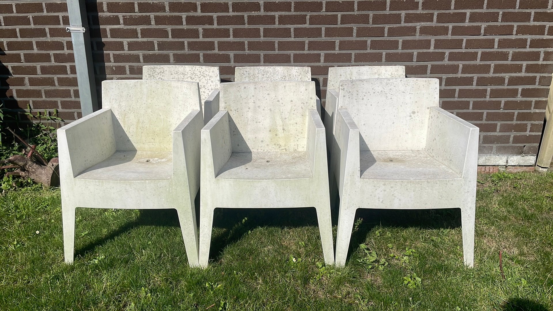 Philippe Starck tuinstoel, Tuin en Terras, Ophalen, Gebruikt