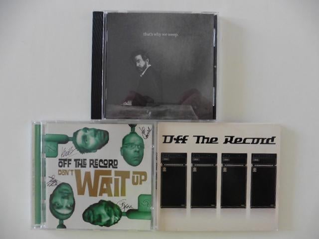 Stijn Cole / Off the Record cd Collectie (3 cd pak) Belpop, Cd's en Dvd's, Cd's | Hiphop en Rap, Zo goed als nieuw, Ophalen of Verzenden