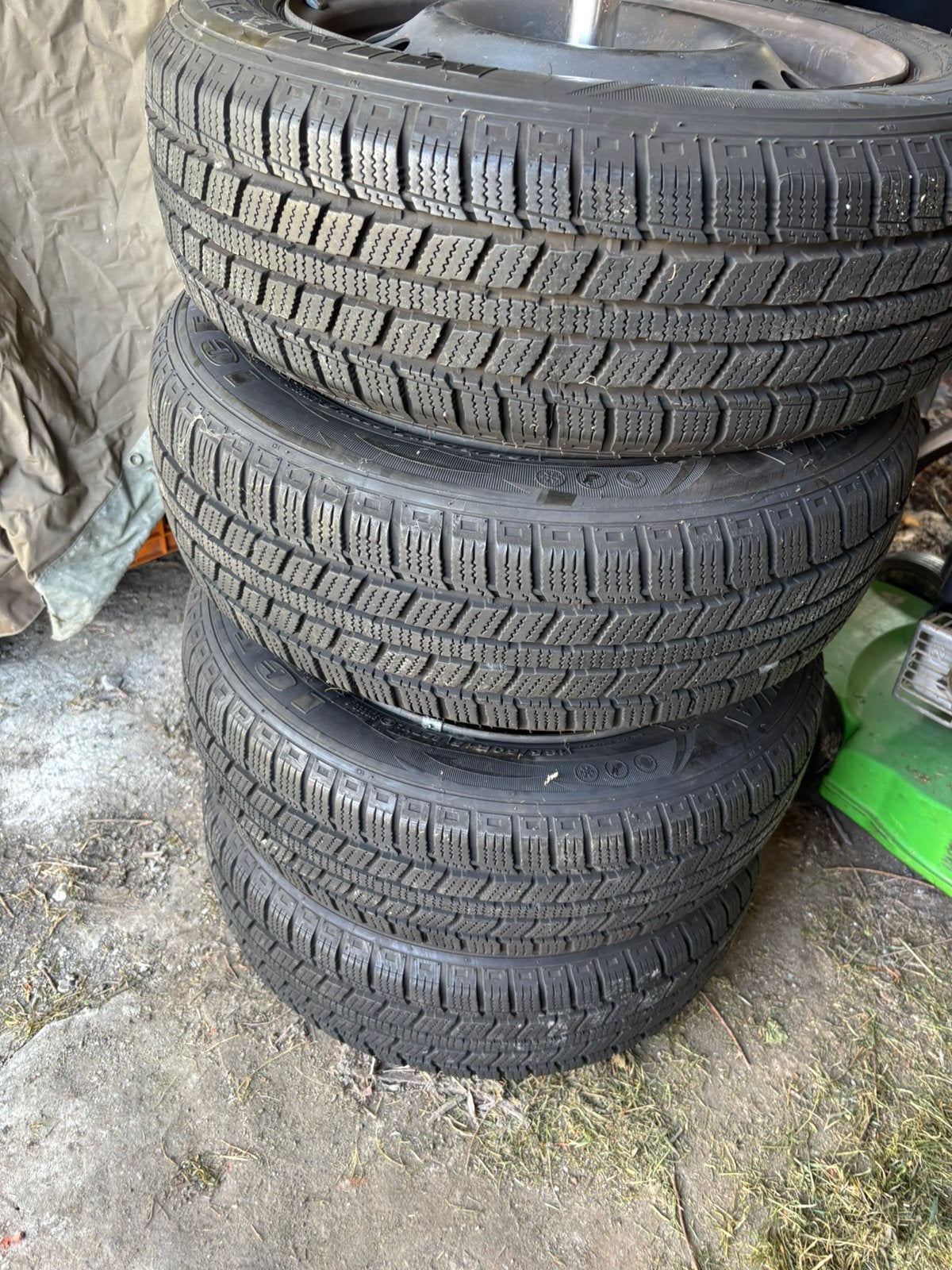 185/60/15 banden op stalen velg nieuw, Auto-onderdelen, Banden en Velgen, Ophalen of Verzenden, Band(en)