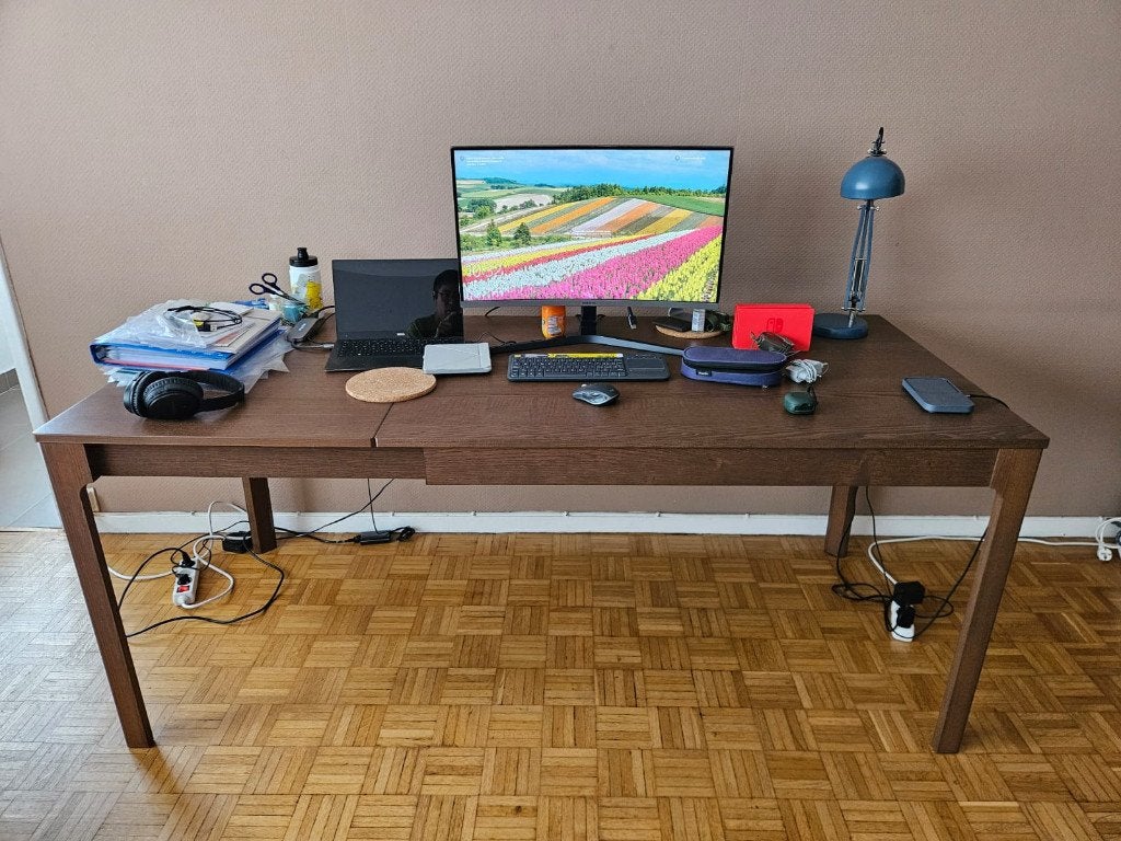 Table IKEA EKEDALEN extensible – brun – 120/180  80 cm, 100 à 150 cm, Cinq personnes ou plus, Enlèvement, Utilisé