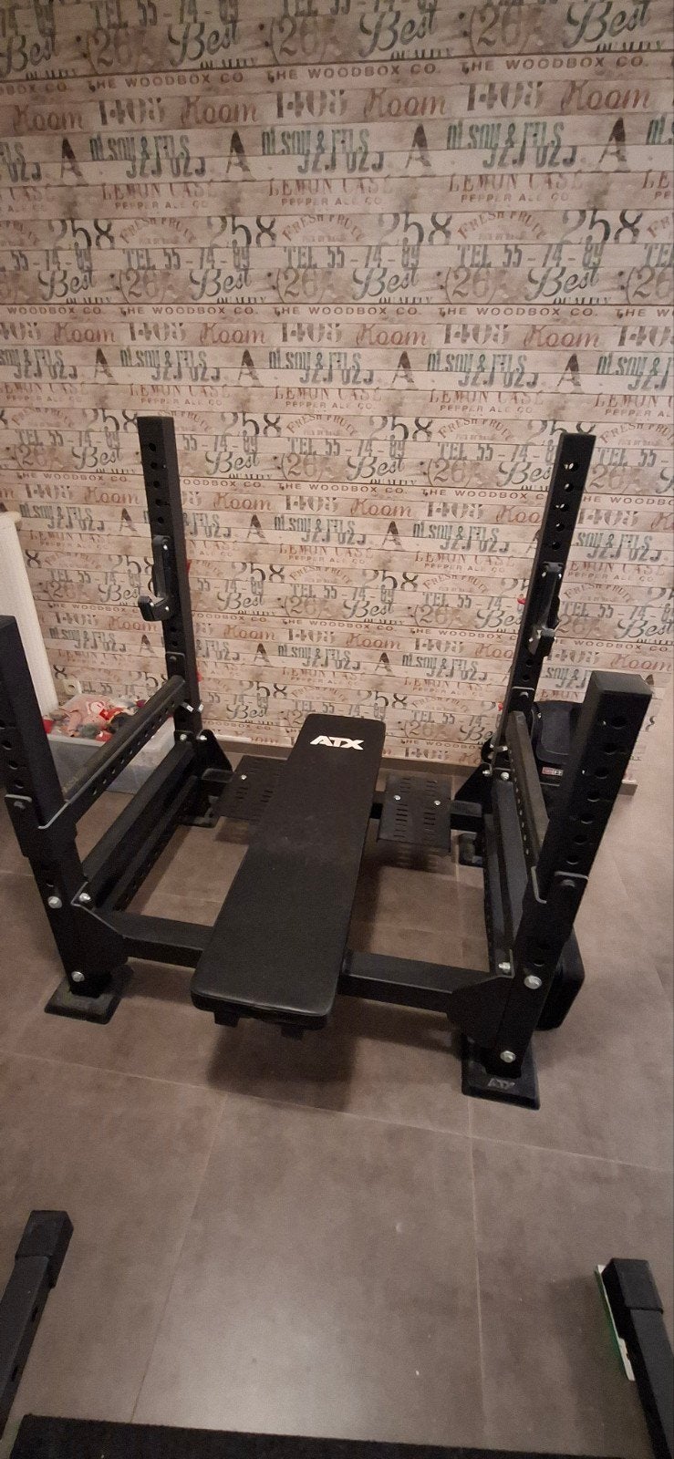 bench rack atx, Sports & Fitness, Pectoraux, Enlèvement, Métal, Centrale électrique