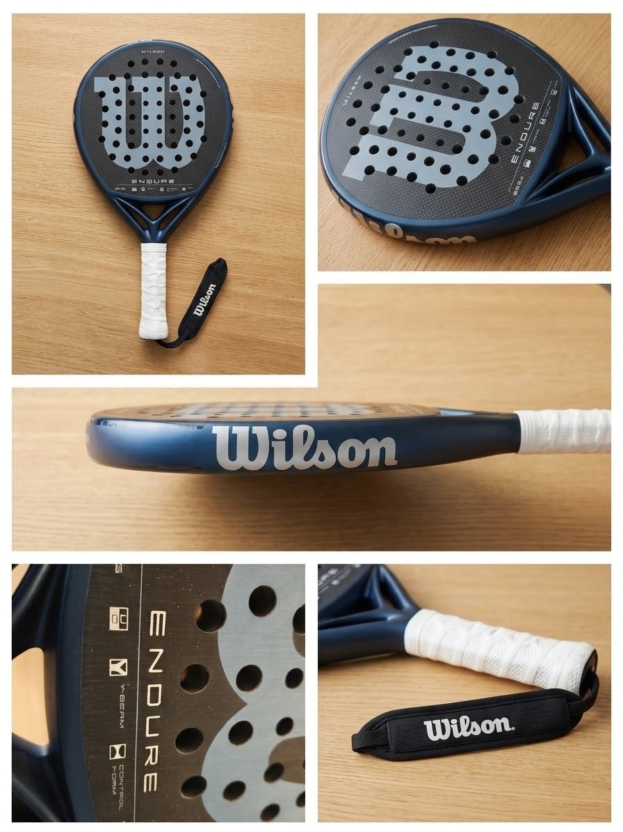 Wilson Endure V1 Padelracket, Enlèvement ou Envoi, Comme neuf, Raquette de padel