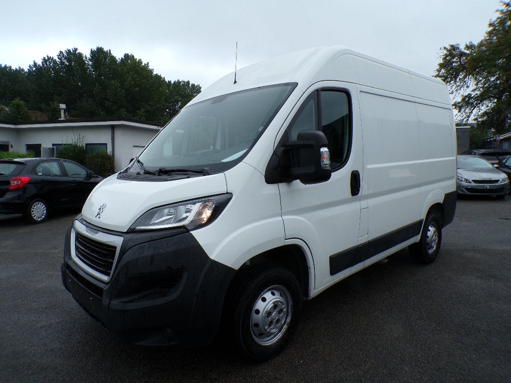 Peugeot Boxer 2.2HDI L1H2 Airco/Media/Garantie/64.000km, Voorwielaandrijving, Stof, Euro 6, Wit
