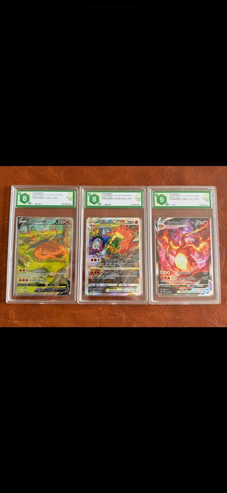 Pokémon Graded Collection – Charizard, Rayquaza., Ophalen, Zo goed als nieuw