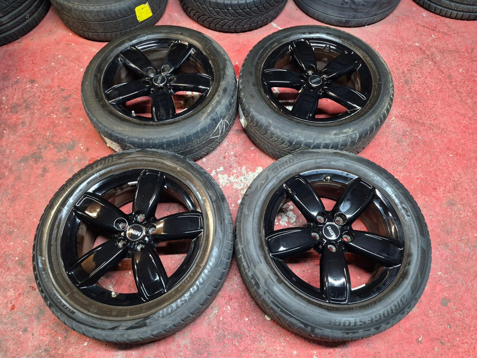 jantes origine MINI 17" kit hiver Countryman F60 5x112, Enlèvement, Utilisé, Mini