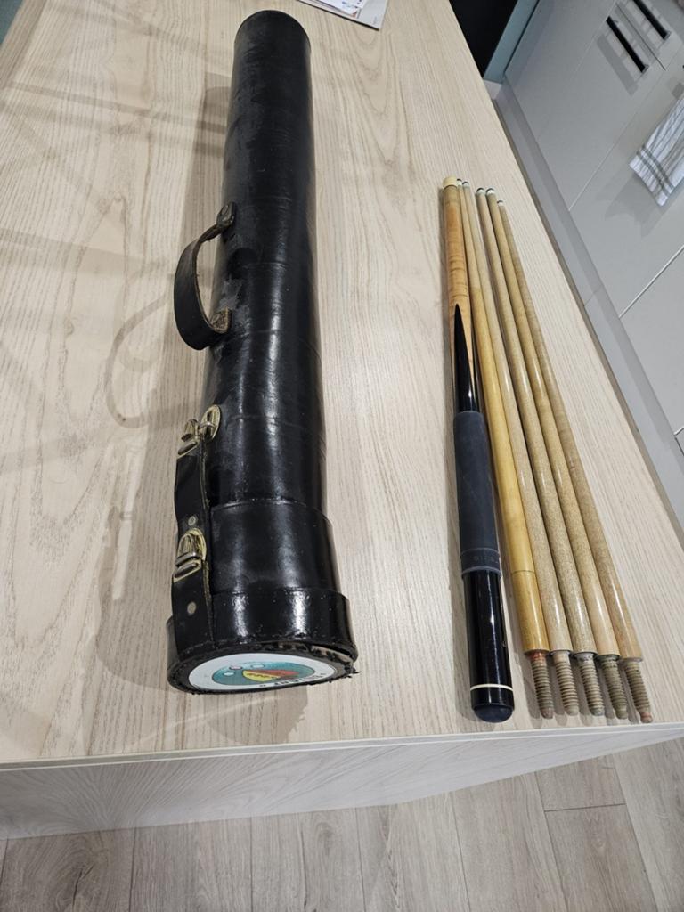 Unieke set: originele Kobayashi carambolekeu met shafts, Ophalen