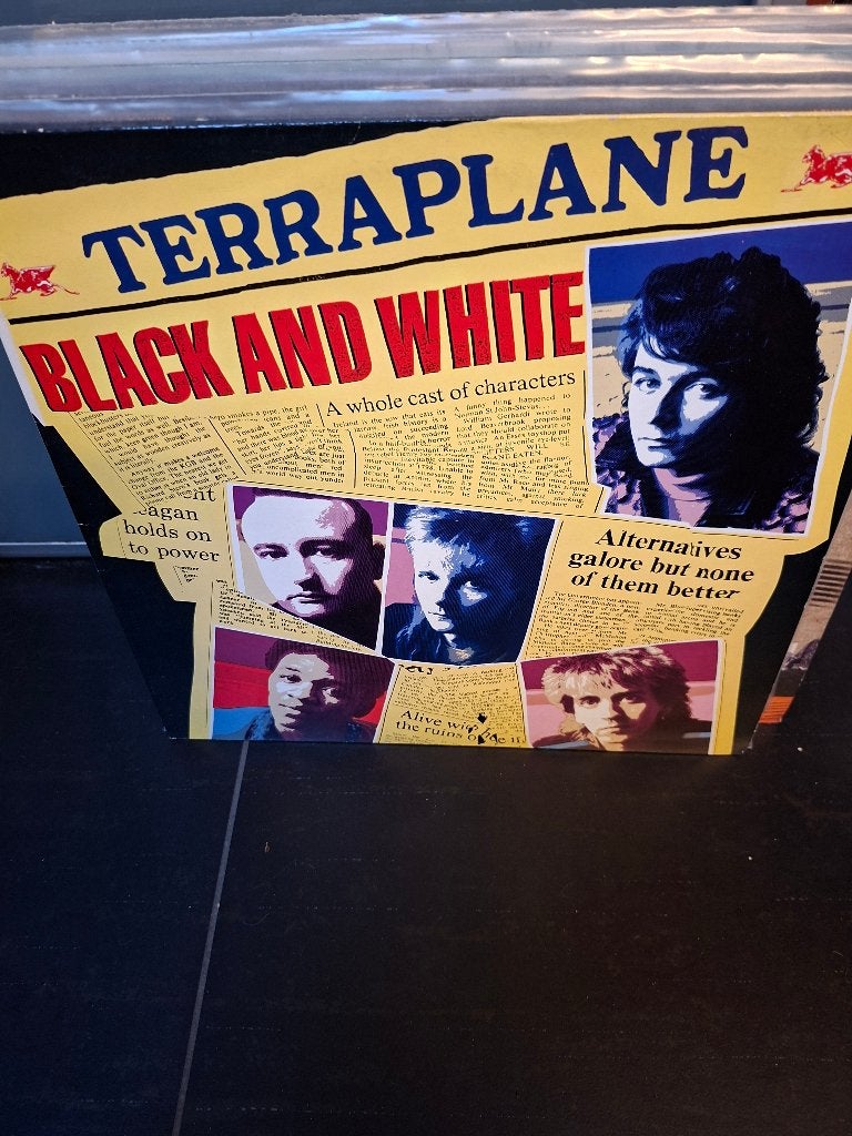 lp - terraplane - black and white, LP, Ophalen of Verzenden, Zo goed als nieuw, Hardrock