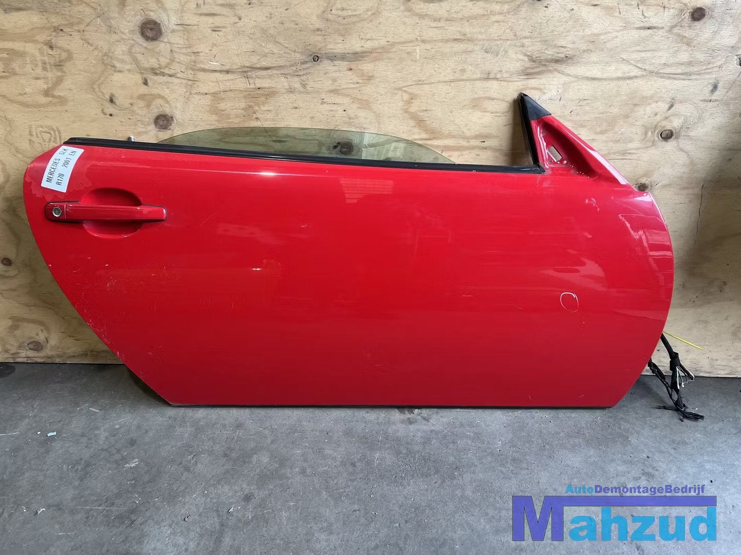 MERCEDES SLK R170 Rood 586 rechts deur portier 1996-2000, Mercedes-Benz AG, Mercedes-Benz, Utilisé, Mercedesstrasse 120
70372  Stuttgart, DE