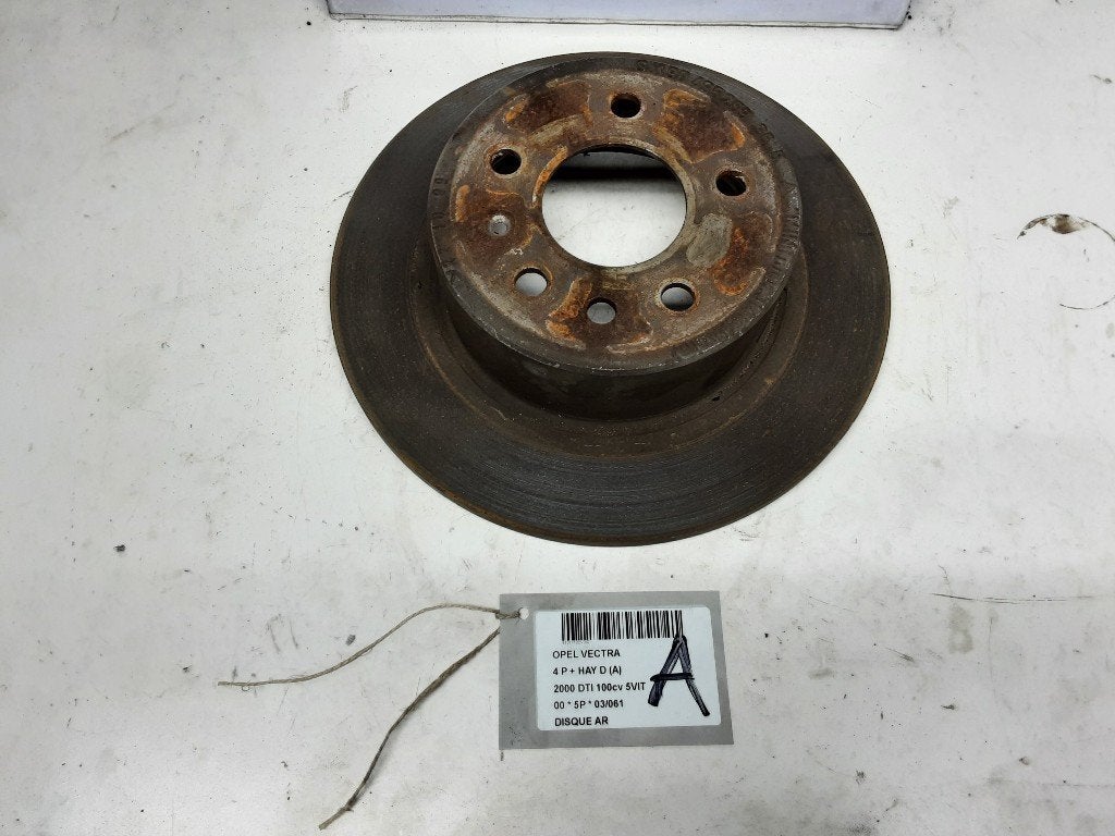 REMSCHIJF ACHTER Opel Vectra B (38) (01-1995/07-2003), Gebruikt, Rue de l'Espoir 34 34
4030  GRIVEGNÉE, BE, Info@Collignon.be