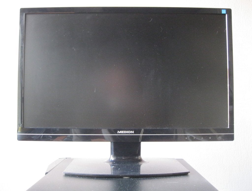 Monitor + draadloos toetsenbord + muis., Enlèvement, LED
