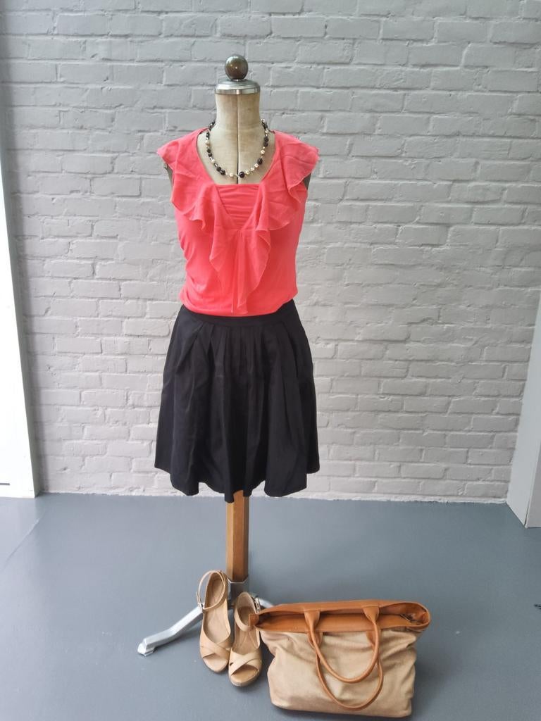 Koraalkleurige Top Talking French XS, Kleding | Dames, Talking French, Ophalen of Verzenden, Zonder mouw, Maat 34 (XS) of kleiner