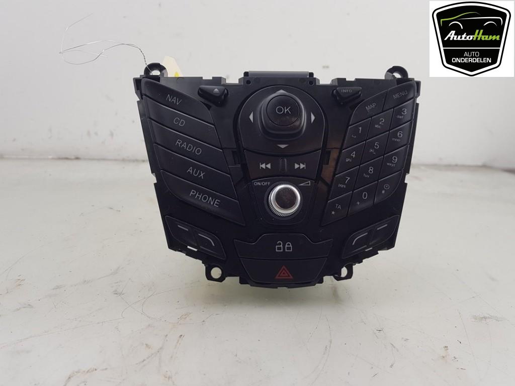 RADIOBEDIENING PANEEL Ford Transit Courier (01-2014/12-2023), Gebruikt, Ford