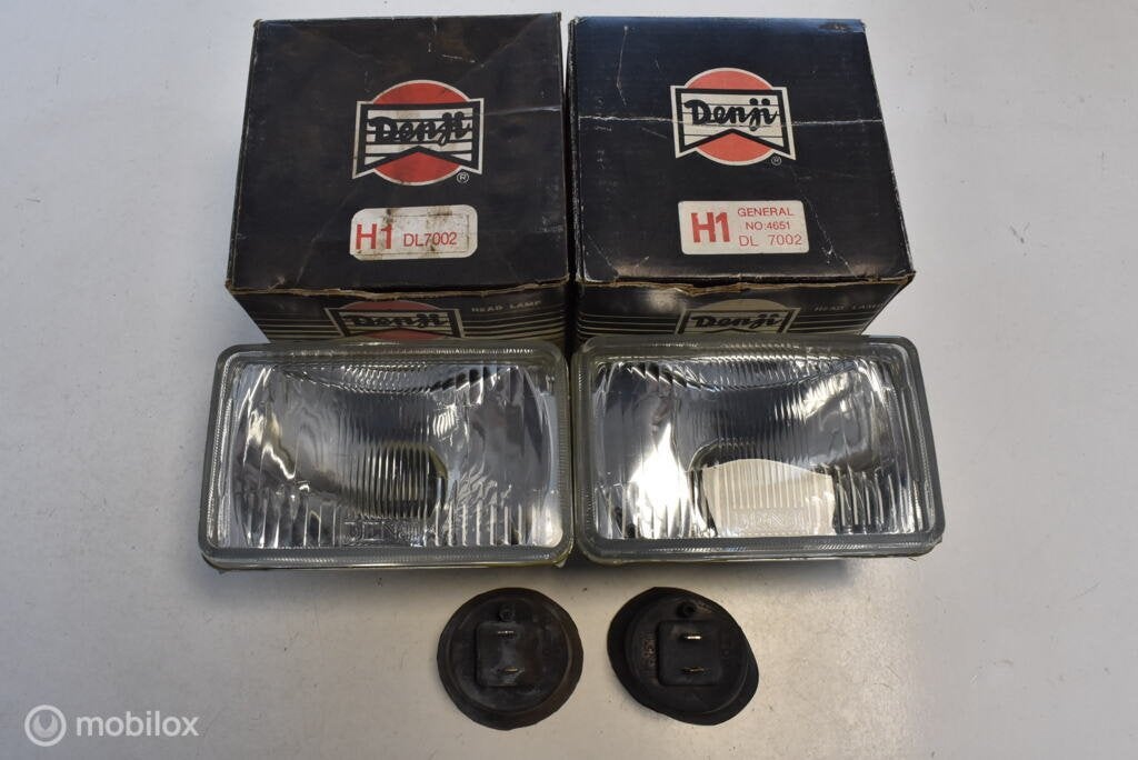 SET H1 Koplampen 150x100mm Denji div. Oldtimer, Nieuw, Ophalen of Verzenden