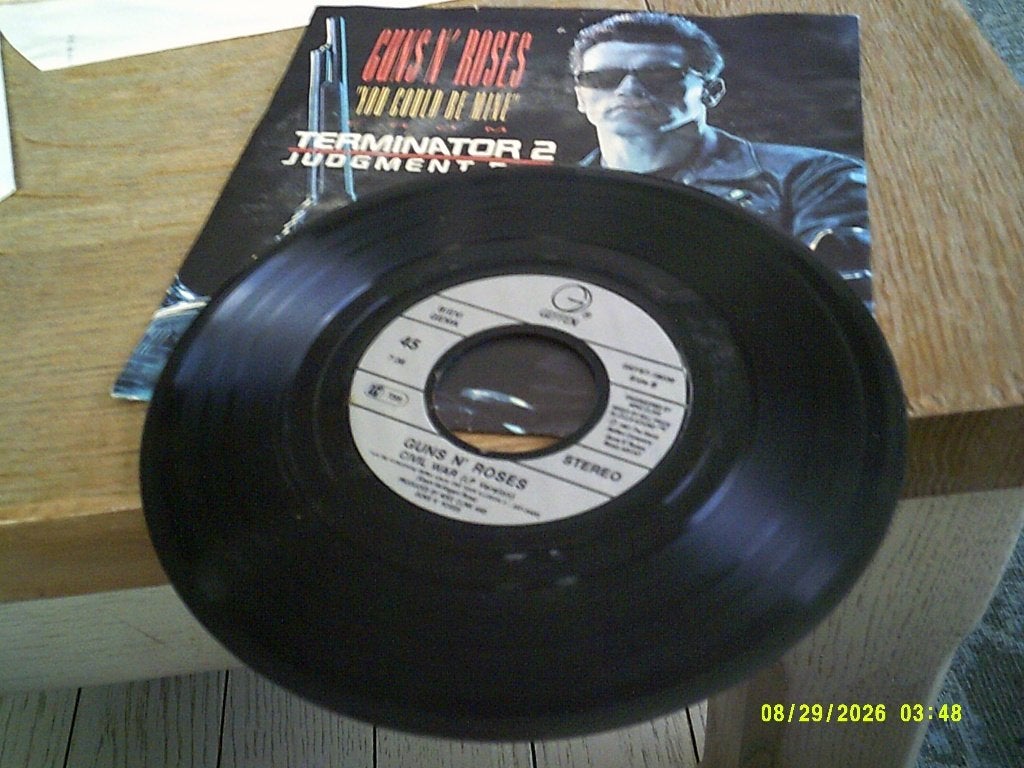 Guns N' Roses/ Civil War – You Could Be Mine-vinyl, Enlèvement ou Envoi, Utilisé, Hard rock, Autres types