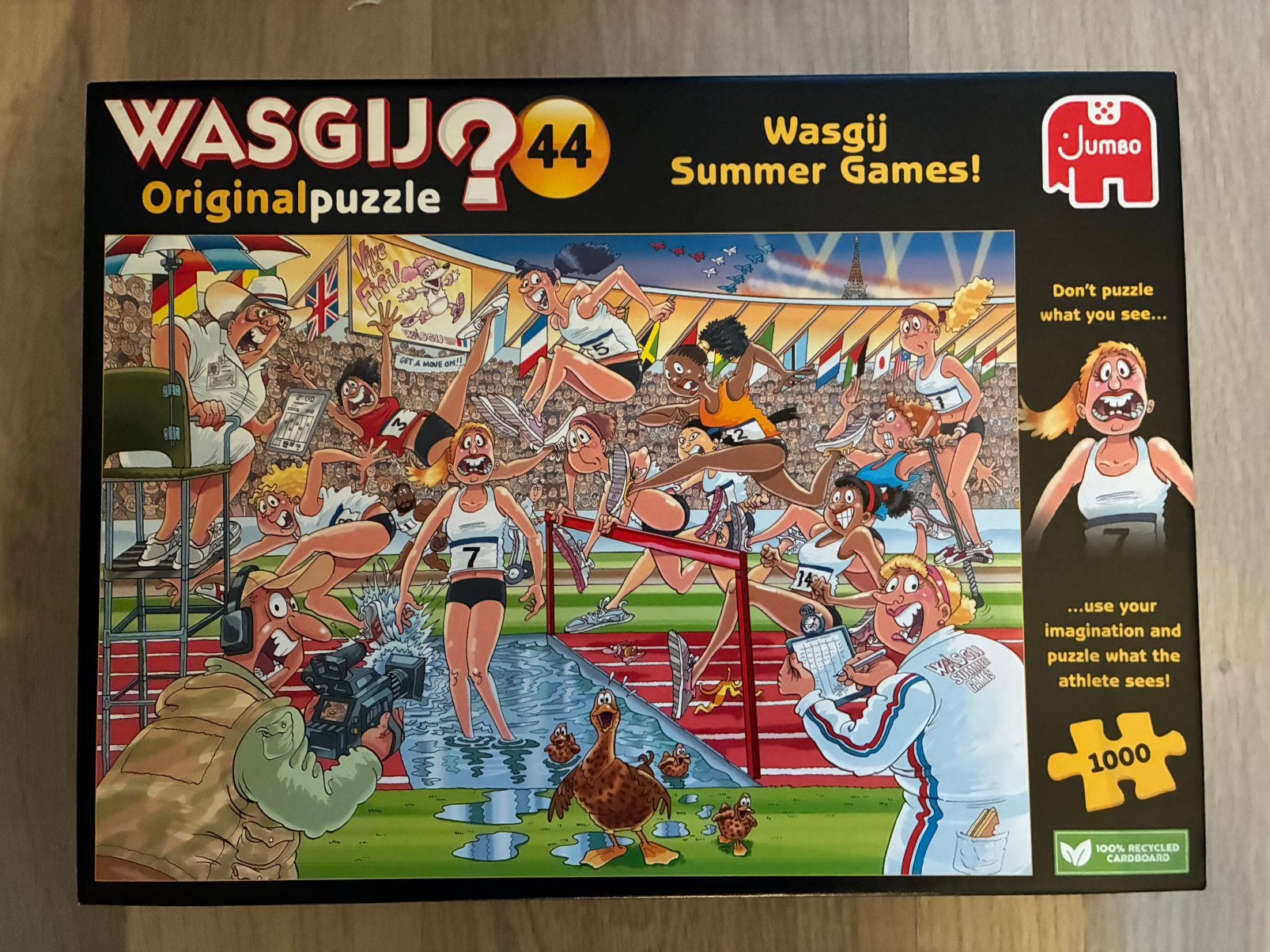Wasgij puzzel 1000 stukjes, Ophalen, 500 t/m 1500 stukjes, Zo goed als nieuw, Legpuzzel