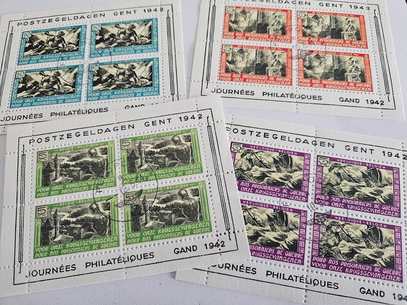 Série de timbres de la Légion flamande 1942, Enlèvement ou Envoi
