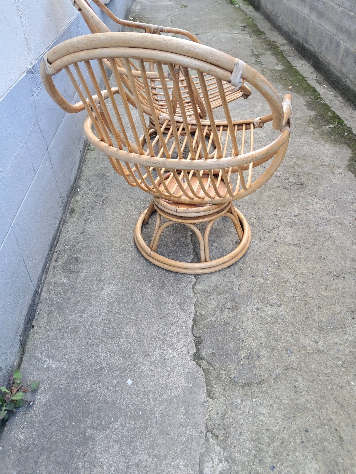 fauteuil rotin, Jardin & Terrasse, Ensembles de jardin, Enlèvement, Rotin