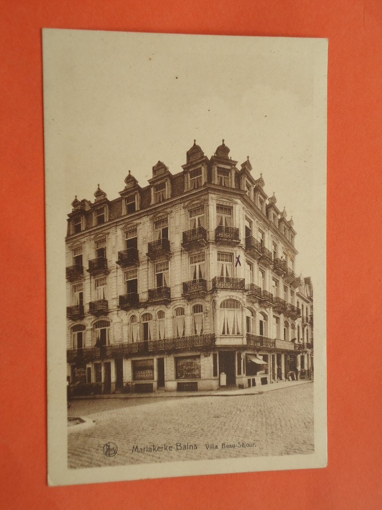 Mariakerke - Bains - Oostende Villa Beau - Sèjour, Verzamelen, Ophalen of Verzenden, 1920 tot 1940, Gelopen, West-Vlaanderen