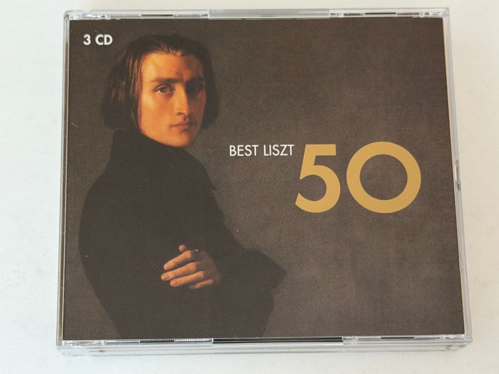 Franz Liszt – Best Liszt 50 (3-CD Box), Enlèvement ou Envoi, Utilisé, Beethoven
