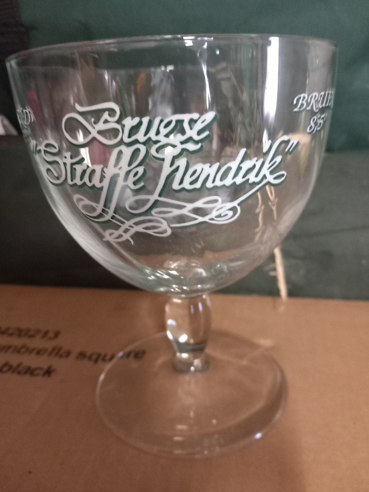 bierglazen te koop Leffe +duvel, Enlèvement, Verre à bière