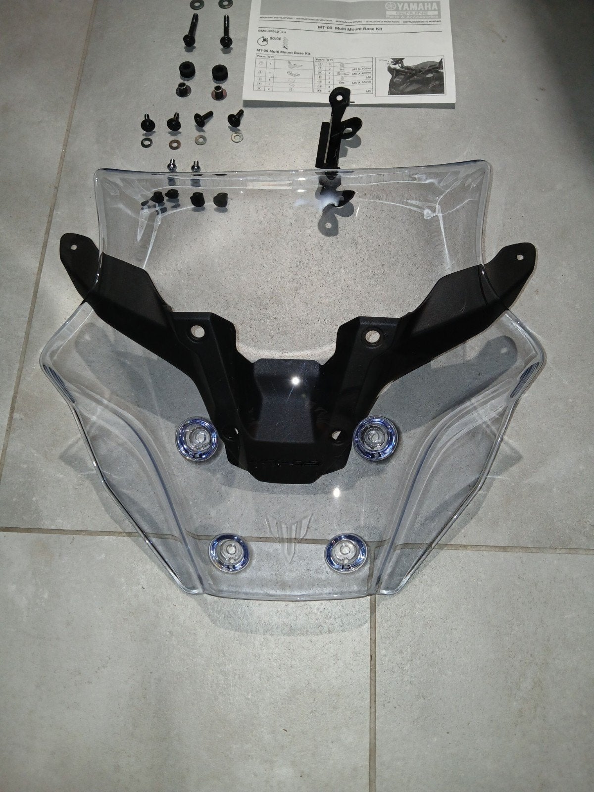 Bulle moyenne pour Yamaha MT-09 à partir de 2024, Enlèvement ou Envoi, Utilisé