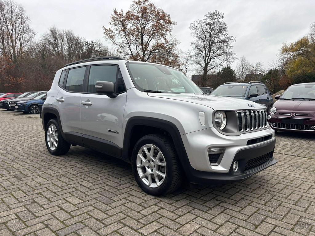 Jeep Renegade 1.3 Turbo T4 190 4xe ATX Limited, Stof, Gebruikt, Zwart, Plug-in hybride