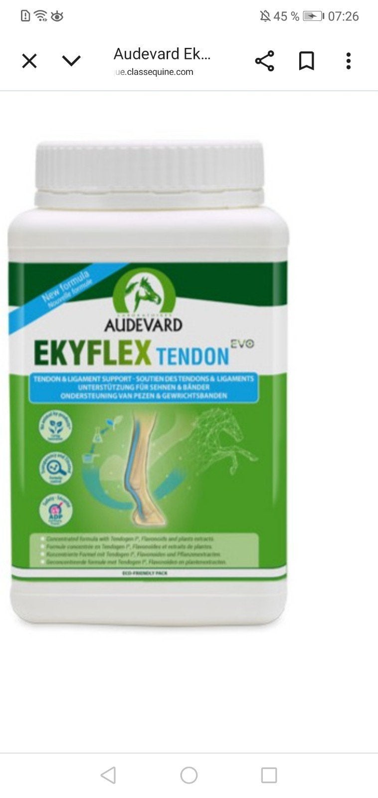 Audevard EKYFELEX NEUF, Animaux & Accessoires, Enlèvement ou Envoi