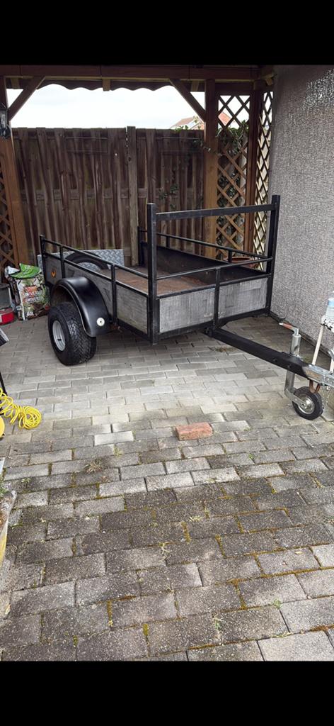 Aanhangwagen / remork, Ophalen, Zo goed als nieuw