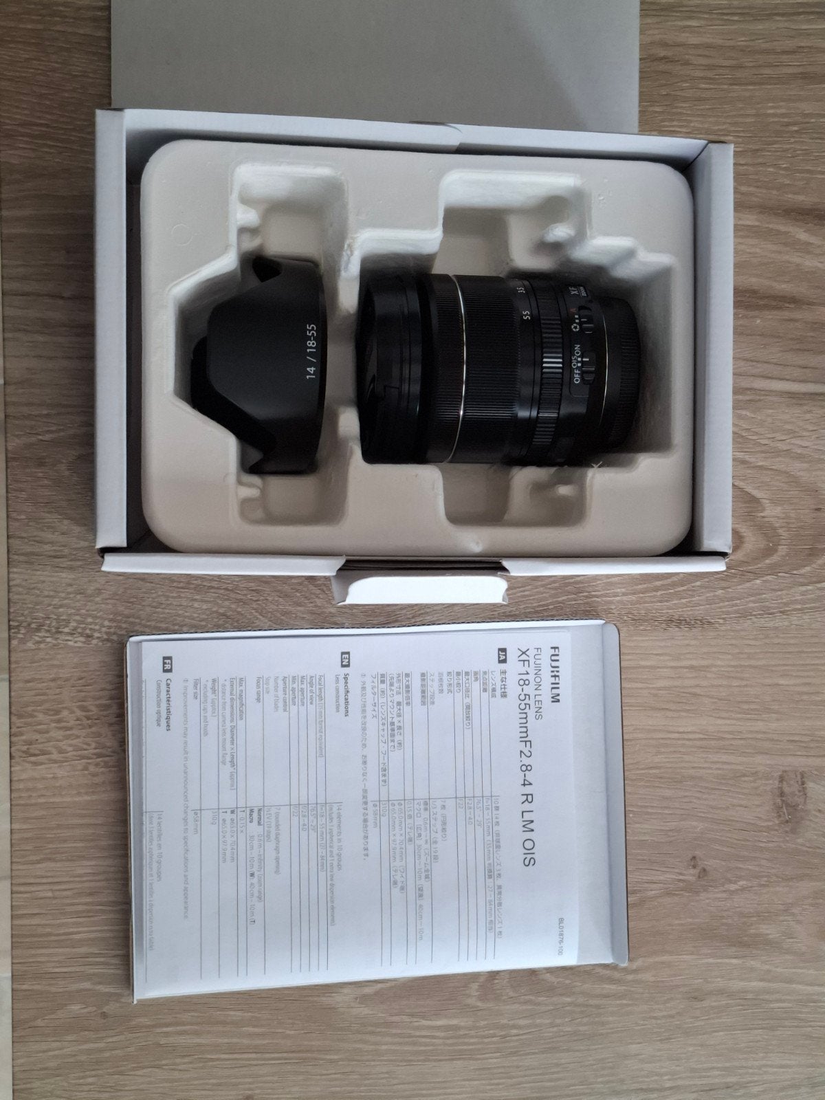 Fujifilm XF 18-55mm f/2.8-4 R LM OIS lens Fujinon Fuji 18-55, Fujifilm, Ophalen of Verzenden, Zo goed als nieuw, Standaardlens