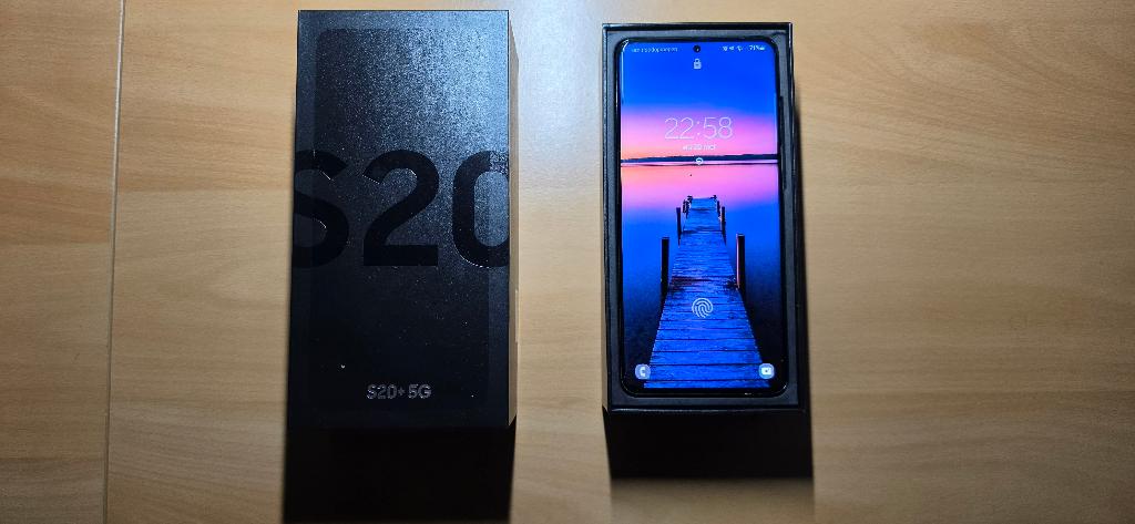 SAMSUNG GALAXY S20 Plus 128 GB - Mooie staat - werkend, Telecommunicatie, Mobiele telefoons | Samsung, Ophalen, Galaxy S20, Zwart