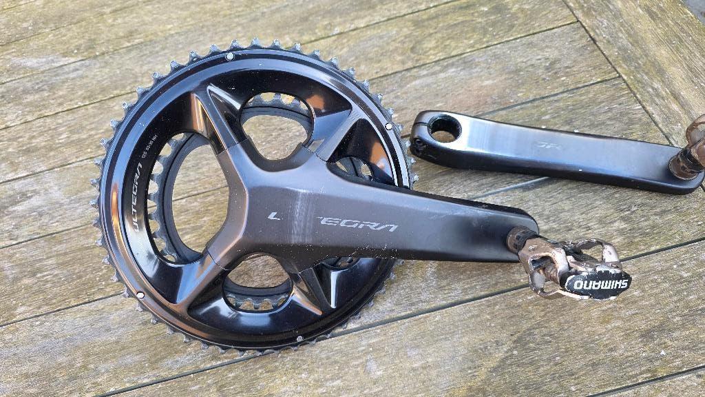 Pédalier Ultegra 12sp. Wattmètre R8100 + 4iii, Vélos & Vélomoteurs, Pédalier ou Pédales, G, G, Utilisé