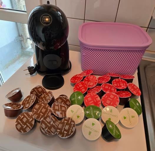 Koffiemachine Dolce Gusto, Ophalen, Dolce Gusto, Zo goed als nieuw, Capsulehouder