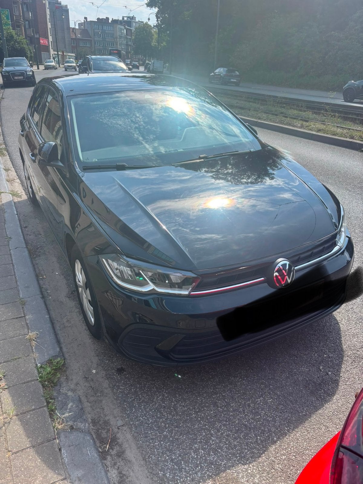 Volkswagen POLO a vendre annee 2022, Achat, Boîte manuelle, Noir, 5 portes