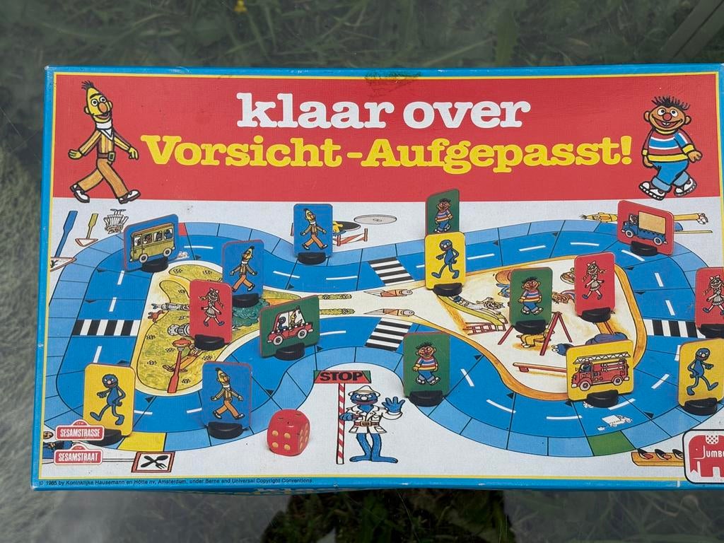 Sesamstraat bordspel, Drie of vier spelers, Ophalen of Verzenden, Gebruikt