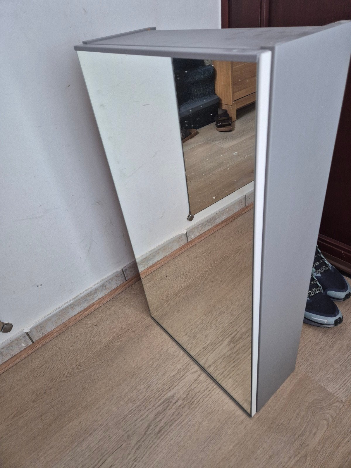 Armoire avec miroir IKEA Salle de bain, Maison & Meubles