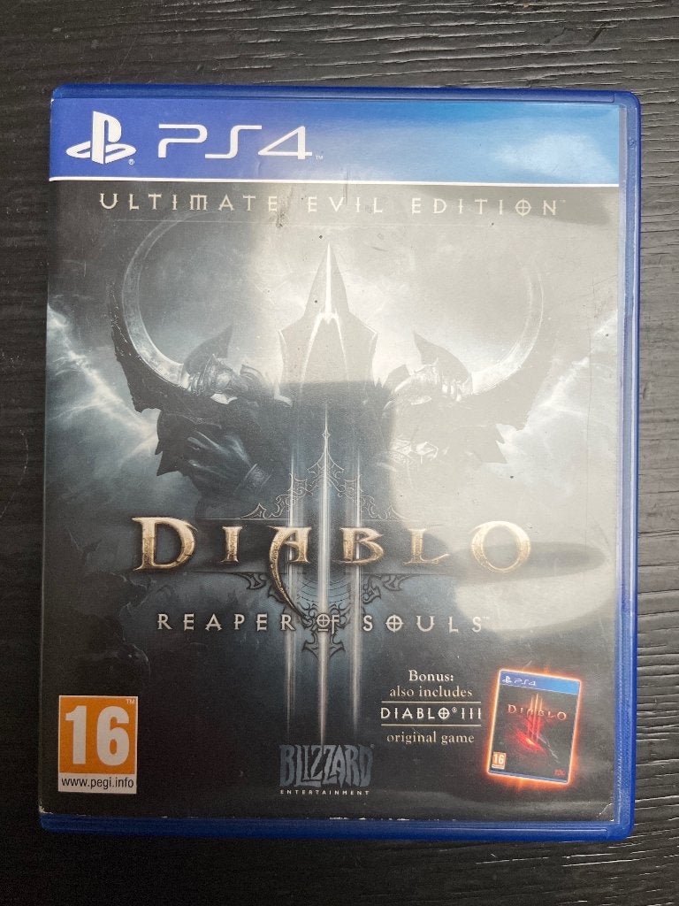 Diablo 3 PS4 game, Ophalen, Zo goed als nieuw, Role Playing Game (Rpg), 3 spelers of meer
