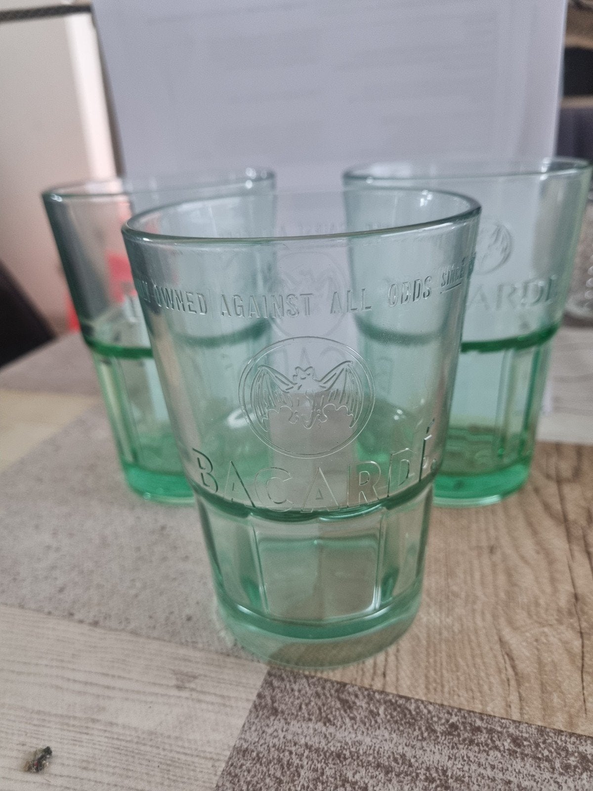 Bacardi, Ophalen