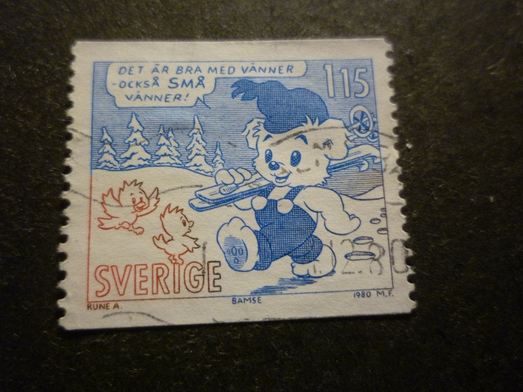 Zweden/Suède 1980 Mi 1124A(o) Gestempeld/Oblitéré, Postzegels en Munten, Postzegels | Europa | Scandinavië, Verzenden, Zweden