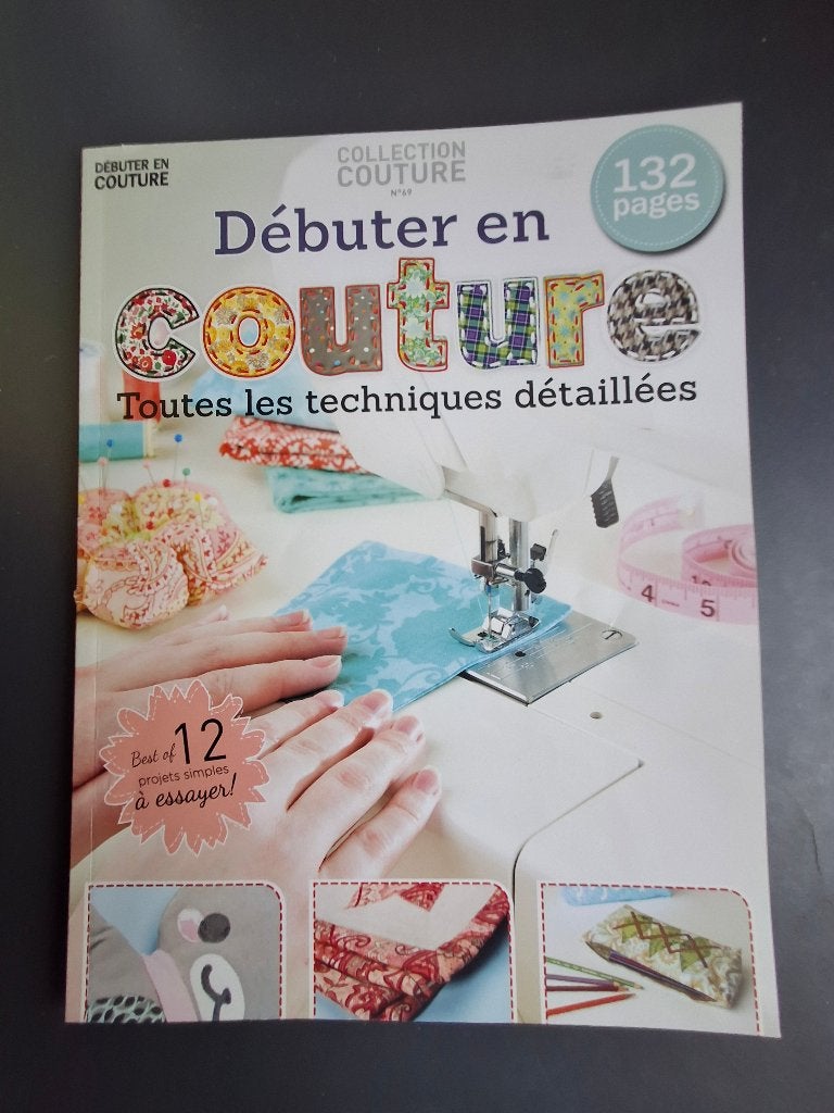 Livre Débuter en couture, Enlèvement ou Envoi, Comme neuf, Broderie ou Couture