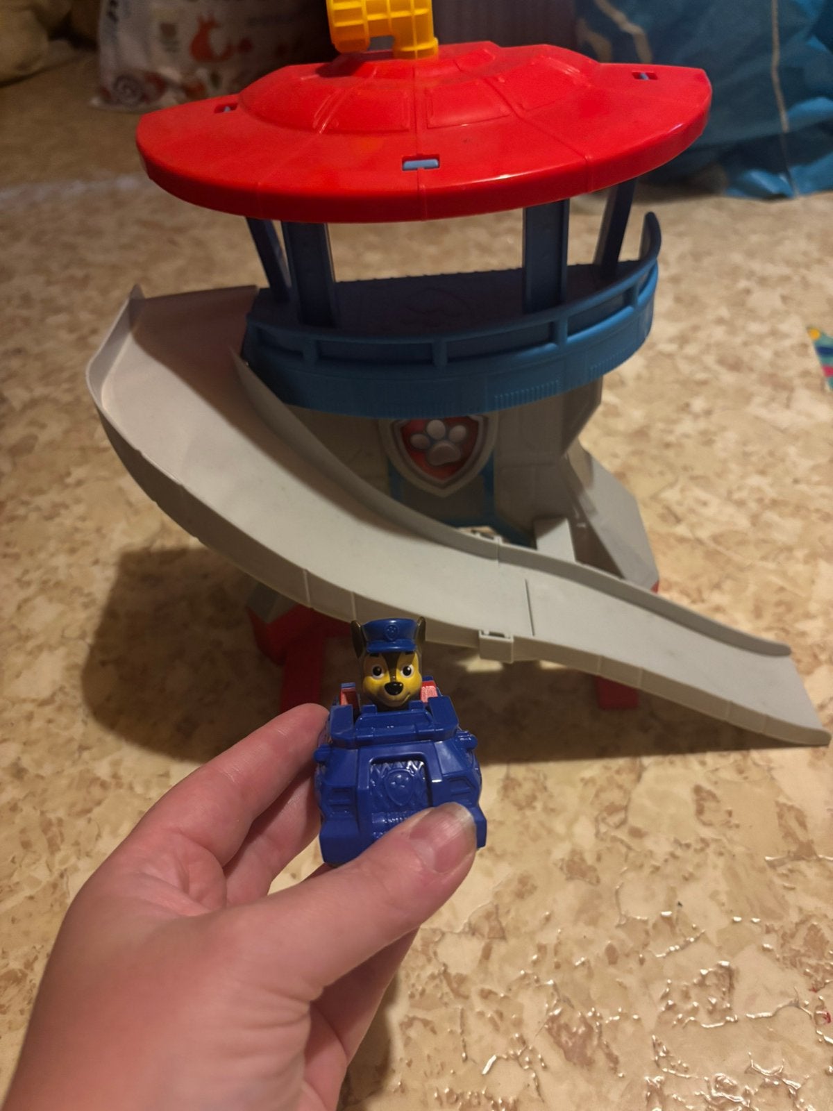 Paw patrol toren, Kinderen en Baby's, Speelgoed | Actiefiguren, Ophalen of Verzenden, Zo goed als nieuw