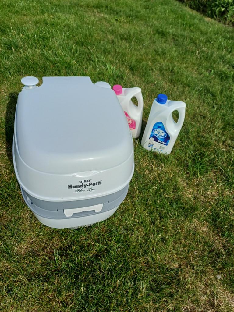 Potti Chemisch toilet, Ophalen